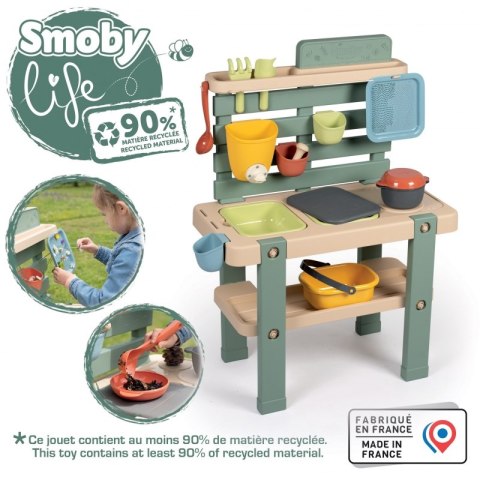 Smoby Smoby Life Kuchnia do zabawy wodą i piaskiem Smoby Smoby Life Kuchnia do zabawy wodą i piaskiem