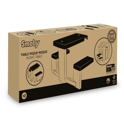 Smoby Smoby Stolik Piknikowy Smoby Smoby Stolik Piknikowy