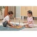 Viga Toys VIGA Drewniana Gra edukacyjna Logiczne koraliki 104 elementy Montessori