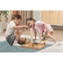 Viga Toys VIGA Drewniana Gra edukacyjna Logiczne koraliki 104 elementy Montessori