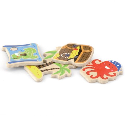 Viga Toys VIGA Drewniana Układanka Edukacyjna Nauka Odległosci 2w1 Viga Toys VIGA Drewniana Układanka Edukacyjna Nauka Odległosci 2w1