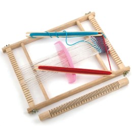 Viga Toys VIGA Drewniane Krosno Warsztat Tkacki Zestaw do tkania Montessori