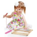 Viga Toys VIGA Drewniane Krosno Warsztat Tkacki Zestaw do tkania Montessori