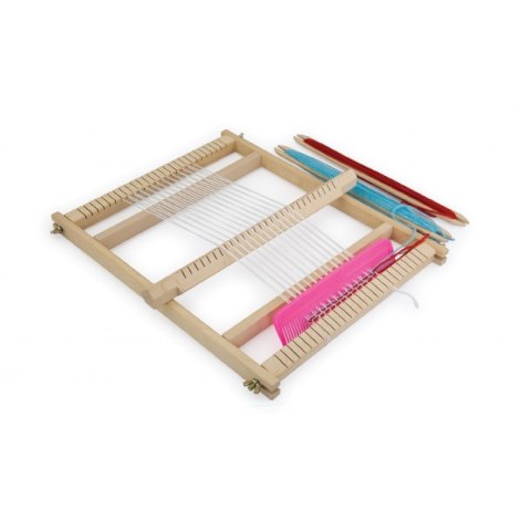 Viga Toys VIGA Drewniane Krosno Warsztat Tkacki Zestaw do tkania Montessori Viga Toys VIGA Drewniane Krosno Warsztat Tkacki Zestaw do tkania Montessori
