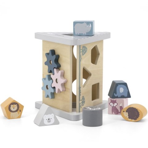Viga Toys VIGA PolarB Drewniany sorter z klockami piramida Układanka Viga Toys VIGA PolarB Drewniany sorter z klockami piramida Układanka