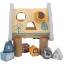 Viga Toys VIGA PolarB Drewniany sorter z klockami piramida Układanka