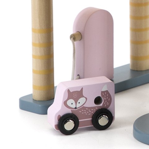 Viga Toys VIGA PolarB Parking Garaż z Helikopterem i samochodzikami Viga Toys VIGA PolarB Parking Garaż z Helikopterem i samochodzikami