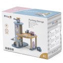 Viga Toys VIGA PolarB Parking Garaż z Helikopterem i samochodzikami
