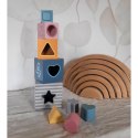 Viga Toys VIGA PolarB Piramidka Układanka edukacyjna Sorter Kostki Klocki
