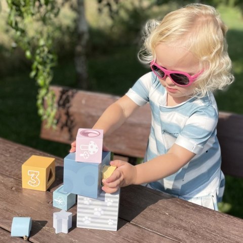 Viga Toys VIGA PolarB Piramidka Układanka edukacyjna Sorter Kostki Klocki Viga Toys VIGA PolarB Piramidka Układanka edukacyjna Sorter Kostki Klocki