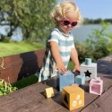 Viga Toys VIGA PolarB Piramidka Układanka edukacyjna Sorter Kostki Klocki
