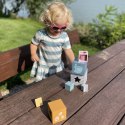 Viga Toys VIGA PolarB Piramidka Układanka edukacyjna Sorter Kostki Klocki
