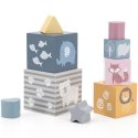 Viga Toys VIGA PolarB Piramidka Układanka edukacyjna Sorter Kostki Klocki