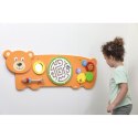 Viga Toys VIGA Tablica Sensoryczna Manipulacyjna Miś Certyfikat FSC Montessori