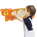 Viga Toys VIGA Tablica Sensoryczna Manipulacyjna Miś Certyfikat FSC Montessori