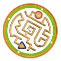 Viga Toys VIGA Tablica Sensoryczna Manipulacyjna Miś Certyfikat FSC Montessori
