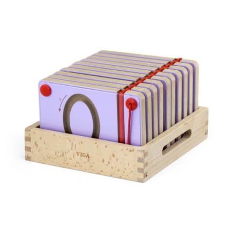 Viga Toys VIGA Tabliczki Magnetyczne Nauka Pisania Cyferki Certyfikat FSC Montessori Viga Toys VIGA Tabliczki Magnetyczne Nauka Pisania Cyferki Certyfikat FSC Montessori