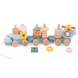 Classic World CLASSIC WORLD Montessori Kolejka Ocean Drewniana Układanka