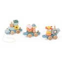 Classic World CLASSIC WORLD Montessori Kolejka Ocean Drewniana Układanka