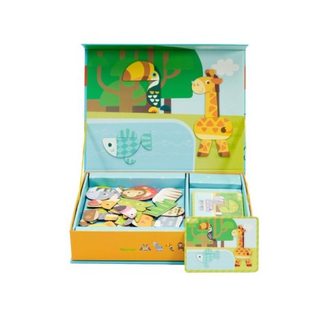 Classic World CLASSIC WORLD Układanka Magnetyczna Zwierzęta Tablica Klocki Puzzle Pamięć 60 el. Classic World CLASSIC WORLD Układanka Magnetyczna Zwierzęta Tablica Klocki Puzzle Pamięć 60 el.