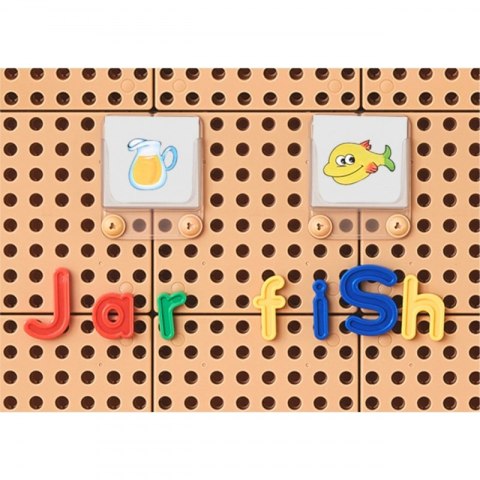 Masterkidz MASTERKIDZ Alfabet Zestaw Liter (Dużych i Małych) do Paneli Ściennych STEM 122 el. Masterkidz MASTERKIDZ Alfabet Zestaw Liter (Dużych i Małych) do Paneli Ściennych STEM 122 el.