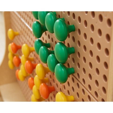 Masterkidz MASTERKIDZ Kolorowe Kołeczki Jumbo do Tablicy STEM 64 Szt. - 8 Kolorów Masterkidz MASTERKIDZ Kolorowe Kołeczki Jumbo do Tablicy STEM 64 Szt. - 8 Kolorów