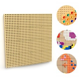 Masterkidz MASTERKIDZ Panel Ścienny Tablica Naukowa Kreatywna STEM + Panel Monatażowy 80 x 80 (cm)