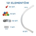Masterkidz MASTERKIDZ System Rur Do Tablicy STEM 121 elementów