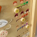 Masterkidz MASTERKIDZ Tablica Edukacyjna Jak Się Czujesz? Nauka Emocji Montessori