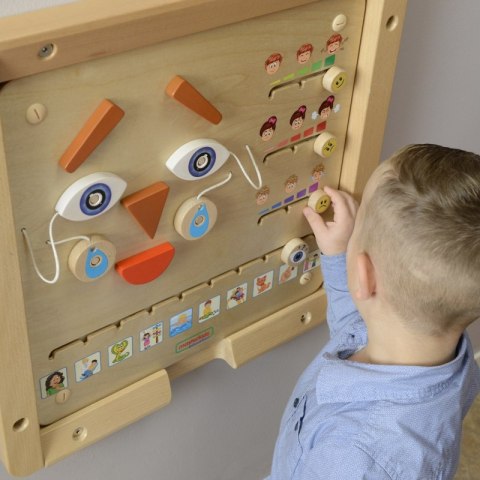 Masterkidz MASTERKIDZ Tablica Edukacyjna Jak Się Czujesz? Nauka Emocji Montessori Masterkidz MASTERKIDZ Tablica Edukacyjna Jak Się Czujesz? Nauka Emocji Montessori