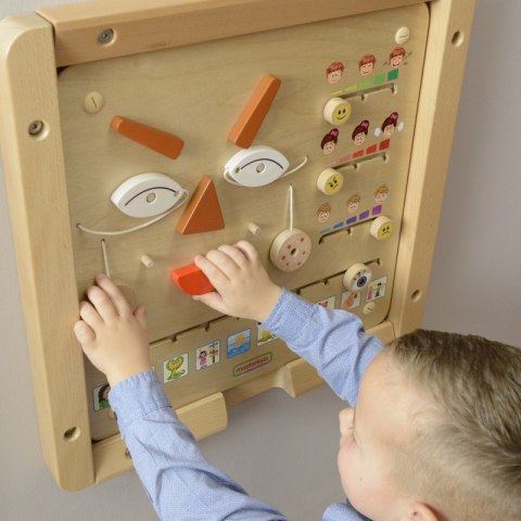 Masterkidz MASTERKIDZ Tablica Edukacyjna Jak Się Czujesz? Nauka Emocji Montessori Masterkidz MASTERKIDZ Tablica Edukacyjna Jak Się Czujesz? Nauka Emocji Montessori