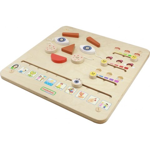 Masterkidz MASTERKIDZ Tablica Edukacyjna Jak Się Czujesz? Nauka Emocji Montessori Masterkidz MASTERKIDZ Tablica Edukacyjna Jak Się Czujesz? Nauka Emocji Montessori