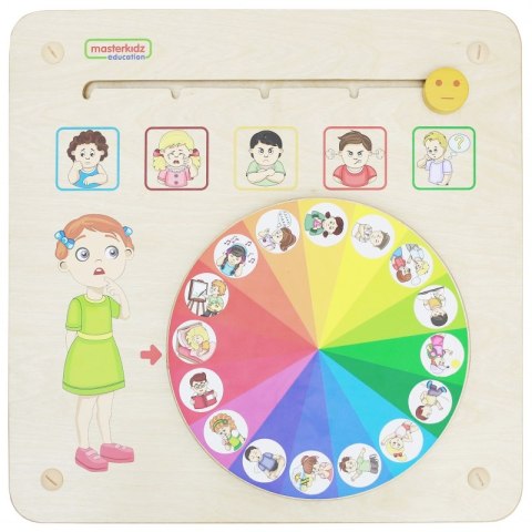 Masterkidz MASTERKIDZ Tablica Edukacyjna Nauka Emocji Zarządzanie Emocjami Montessori Masterkidz MASTERKIDZ Tablica Edukacyjna Nauka Emocji Zarządzanie Emocjami Montessori