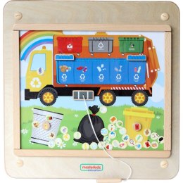 Masterkidz MASTERKIDZ Tablica Edukacyjna Segregacja Odpadów Montessori