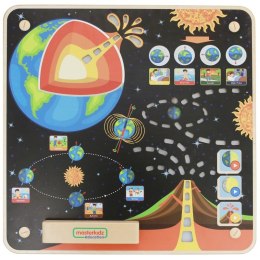 Masterkidz MASTERKIDZ Tablica Edukacyjna Ziemia Montessori