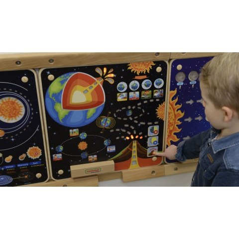 Masterkidz MASTERKIDZ Tablica Edukacyjna Ziemia Montessori