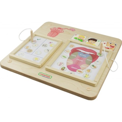 Masterkidz MASTERKIDZ Tablica Edukacyjna Zmysł Smaku Montessori Masterkidz MASTERKIDZ Tablica Edukacyjna Zmysł Smaku Montessori