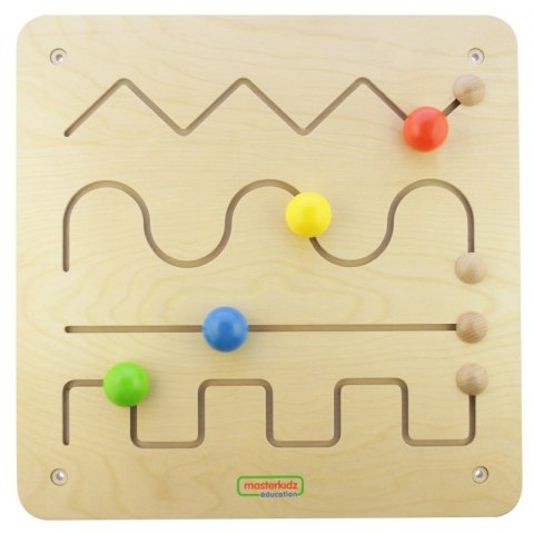 Masterkidz MASTERKIDZ Tablica Przesuwna Mała Motoryka Montessori Masterkidz MASTERKIDZ Tablica Przesuwna Mała Motoryka Montessori