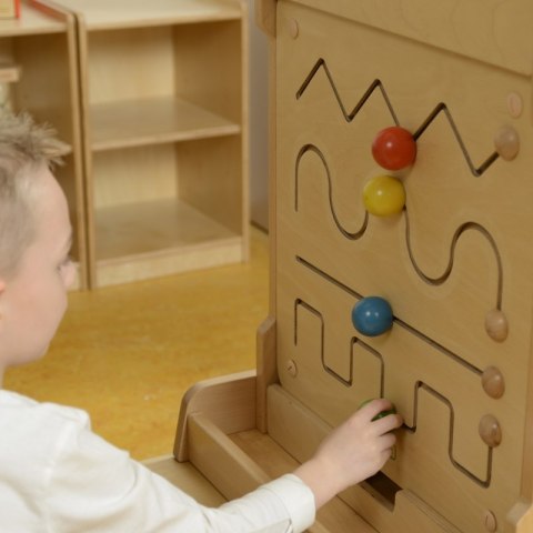 Masterkidz MASTERKIDZ Tablica Przesuwna Mała Motoryka Montessori Masterkidz MASTERKIDZ Tablica Przesuwna Mała Motoryka Montessori