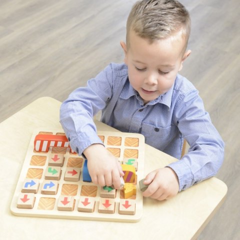 Masterkidz MASTERKIDZ Wczesna Nauka Programowania Gra Logiczna Znajdź Droga do Sera! Masterkidz MASTERKIDZ Wczesna Nauka Programowania Gra Logiczna Znajdź Droga do Sera!