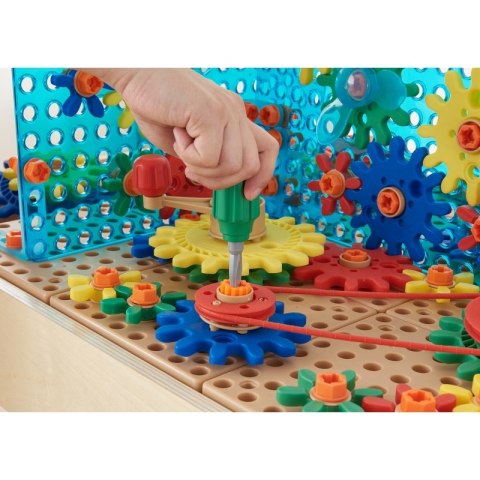 Masterkidz MASTERKIDZ Zestaw Akcesoriów Mix Koła Zębate do Paneli Ściennych STEM 198 el. Masterkidz MASTERKIDZ Zestaw Akcesoriów Mix Koła Zębate do Paneli Ściennych STEM 198 el.