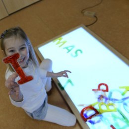Masterkidz MASTERKIDZ Zestaw Literek i Cyferek Alfabet Montessori