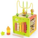Viga Toys VIGA Drewniana Kostka Edukacyjna 5w1