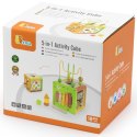 Viga Toys VIGA Drewniana Kostka Edukacyjna 5w1