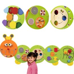 Viga Toys VIGA Drewniana Tablica Gąsienica Certyfikat FSC Montessori