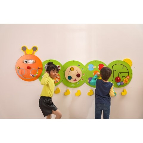 Viga Toys VIGA Drewniana Tablica Gąsienica Certyfikat FSC Montessori Viga Toys VIGA Drewniana Tablica Gąsienica Certyfikat FSC Montessori