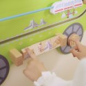 Viga Toys VIGA Drewniana Tablica Sensoryczna-Manipulacyjna EDU Pociąg