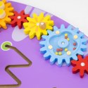 Viga Toys VIGA Drewniana Tablica Sensoryczna-Manipulacyjna EDU Triceratops