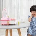Viga Toys VIGA Drewniana Toaletka Różowa Do Makijażu z Lustrem + Akcesoria