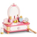 Viga Toys VIGA Drewniana Toaletka Różowa Do Makijażu z Lustrem + Akcesoria